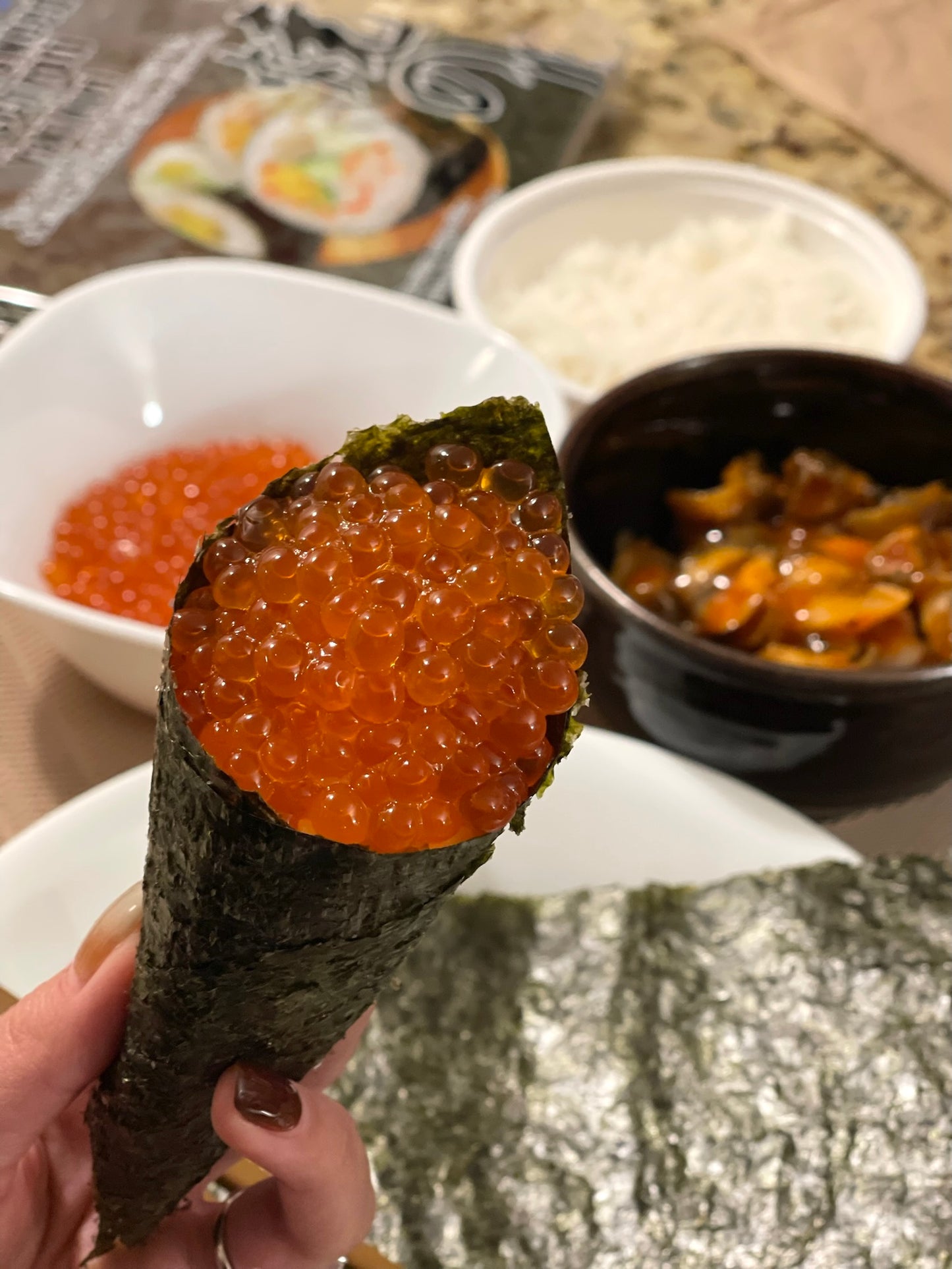 Salmon Roe ( Ikura ) 250G with Soy Sauce (LF1FF-07)