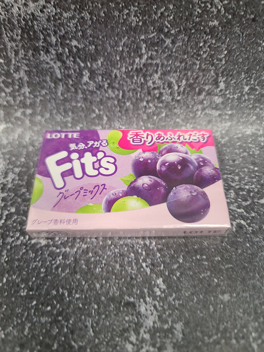 Lotte - Fit's Gum ( Grape Mix ) 24.6G